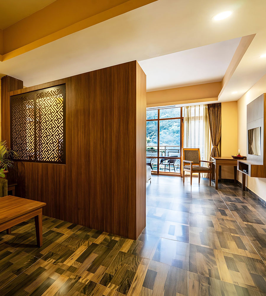 Club Room with Valley & Pool View Balcony